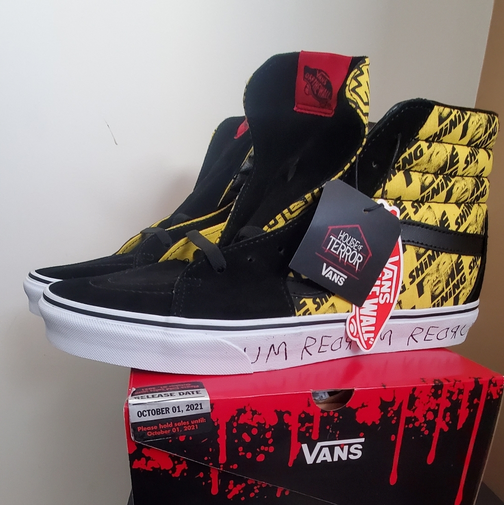 Vans horror sk8hi the shining shoes. perfect for halloween